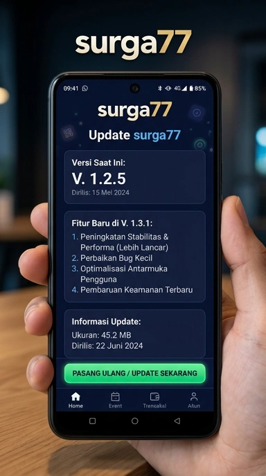 Riwayat Versi surga77 untuk Pengguna Android Indonesia